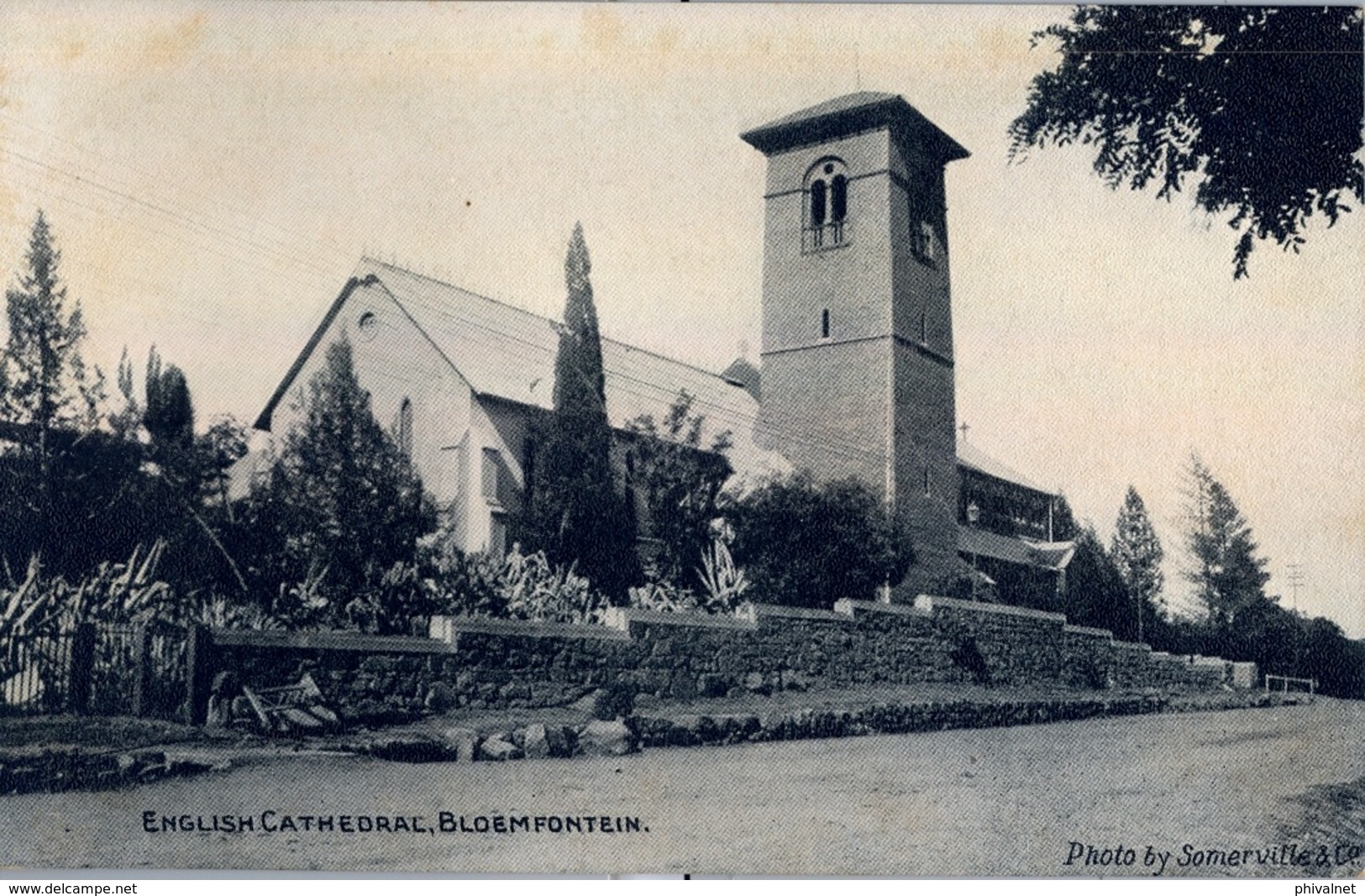 SUDAFRICA , TARJETA POSTAL NO CIRCULADA , ENGLISH CATHEDRAL - BLOEMFONTEIN - Sudáfrica