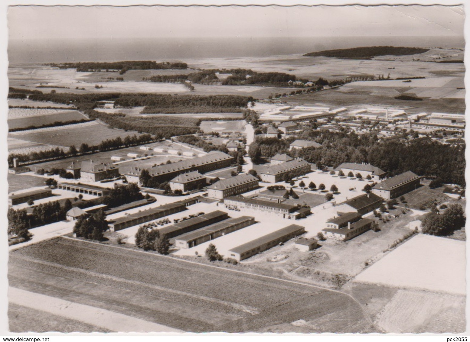 Putlos Bei Oldenburg KaserneLuftaufnahme Gelaufen 1958( AK 116 ) - Oldenburg (Holstein)