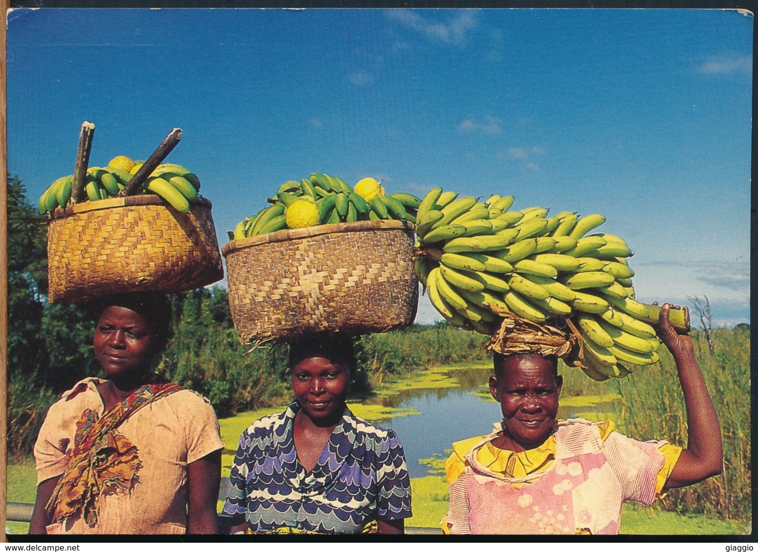 °°° 14093 - MALAWI - TO MARKET NEAR CHINTHECHE- 1996 With Stamps °°° - Malawi