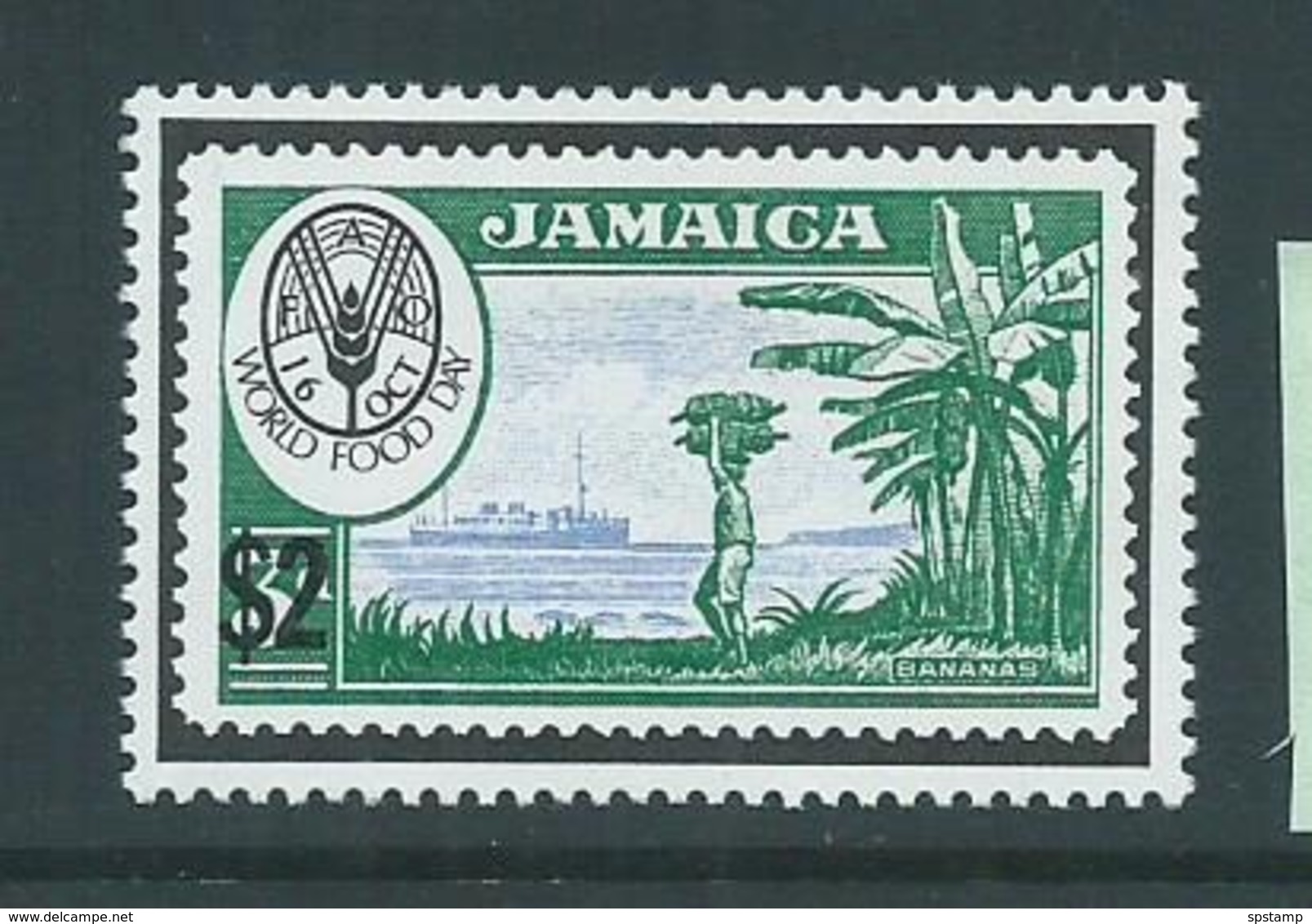 Jamaica 1981 $2 World Food Day Single MNH - Jamaica (1962-...)