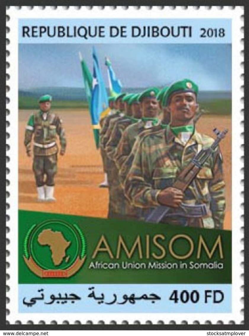 Djibouti 2018 African Union Mission In Somalia  S201810 - Djibouti (1977-...)