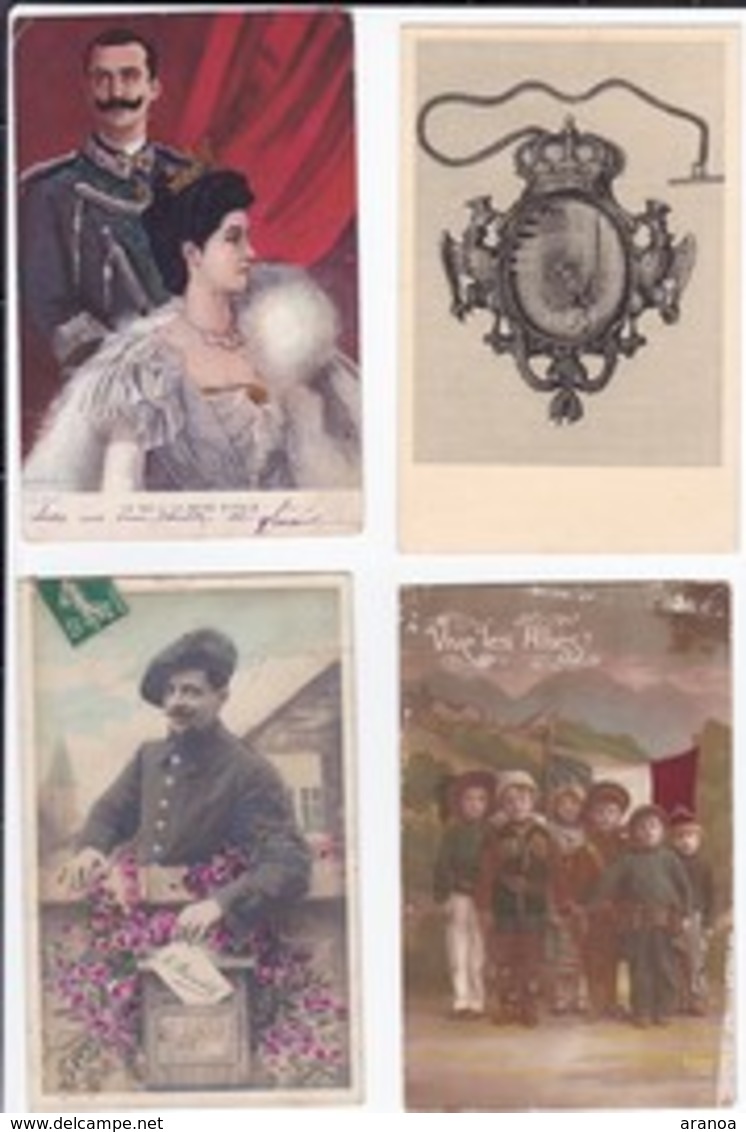 Militaria (01) -- Lot de 80 cartes