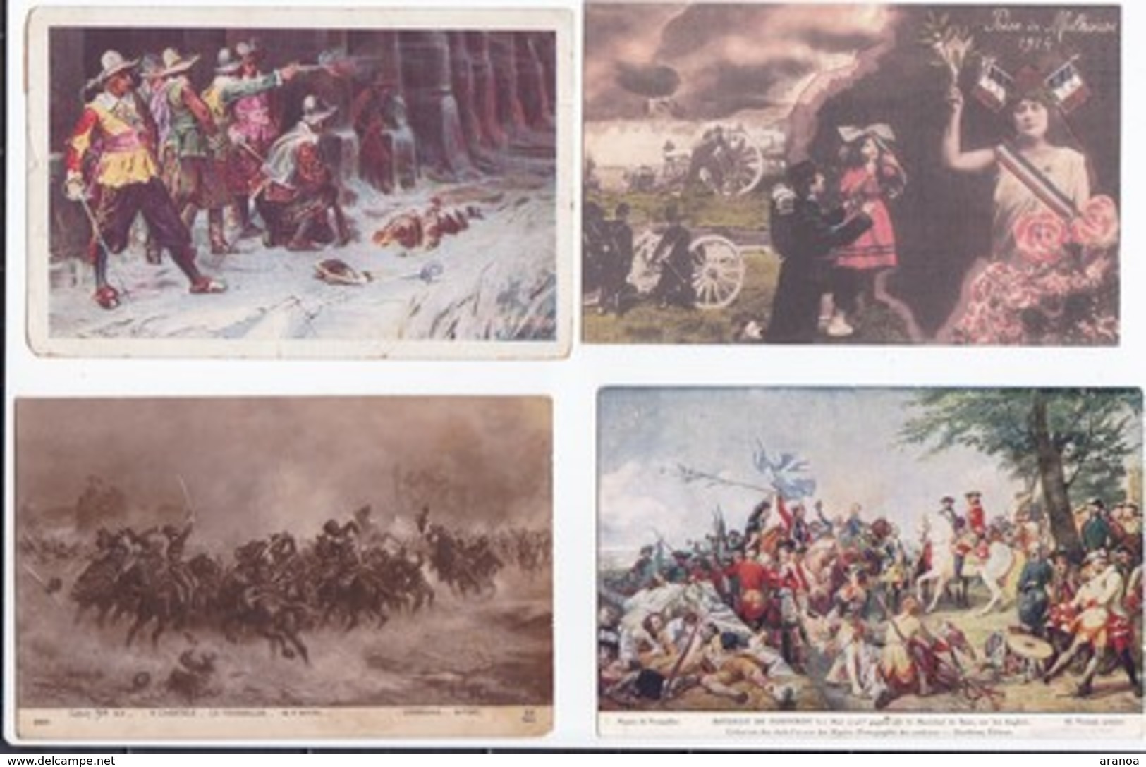 Militaria (02) -- Lot de 94 cartes