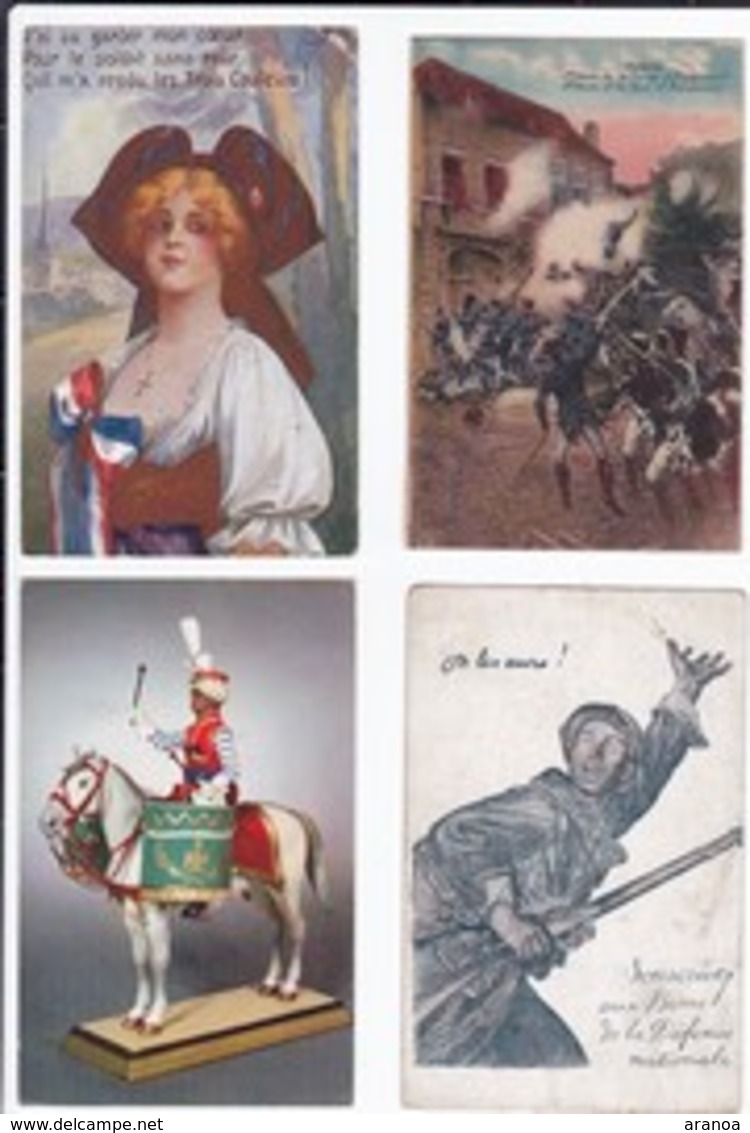 Militaria (02) -- Lot de 94 cartes