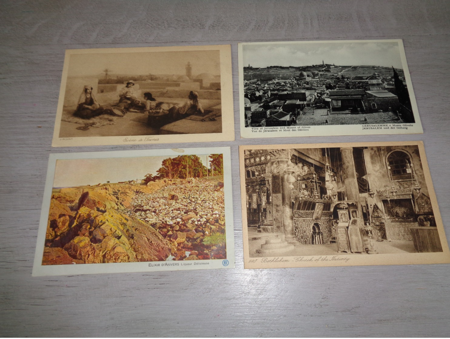 Beau lot de 60 cartes postales du monde        Mooi lot van 60 postkaarten van de wereld - 60 scans