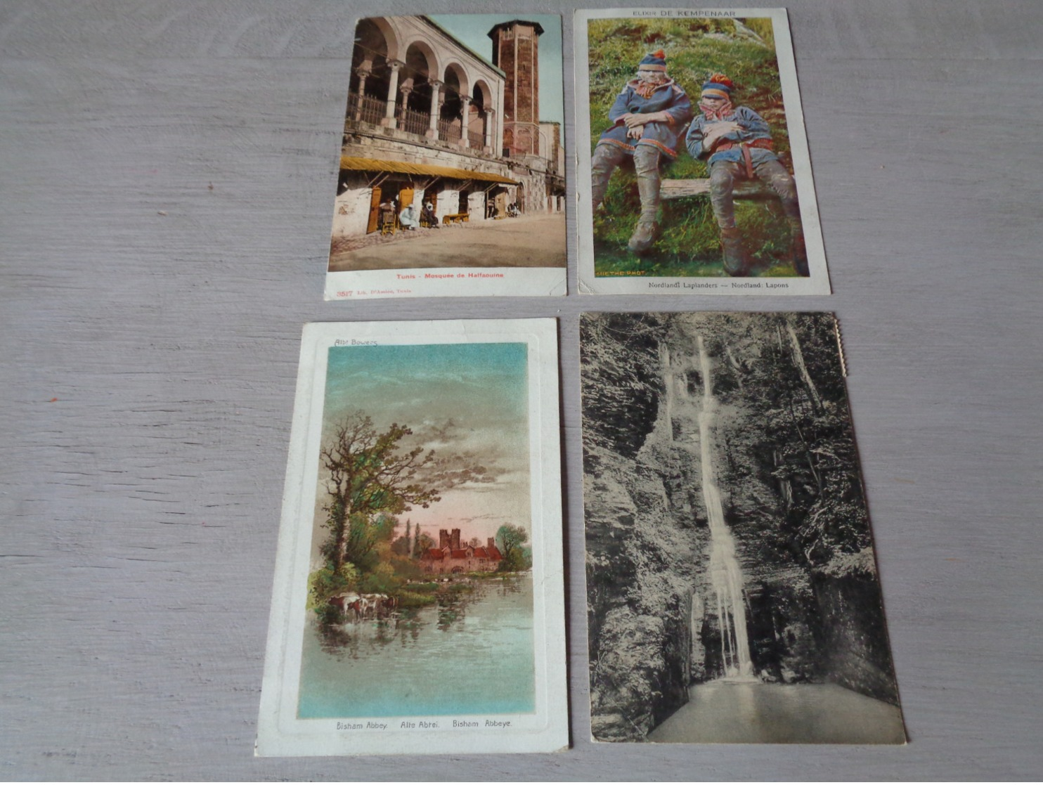 Beau lot de 60 cartes postales du monde        Mooi lot van 60 postkaarten van de wereld - 60 scans