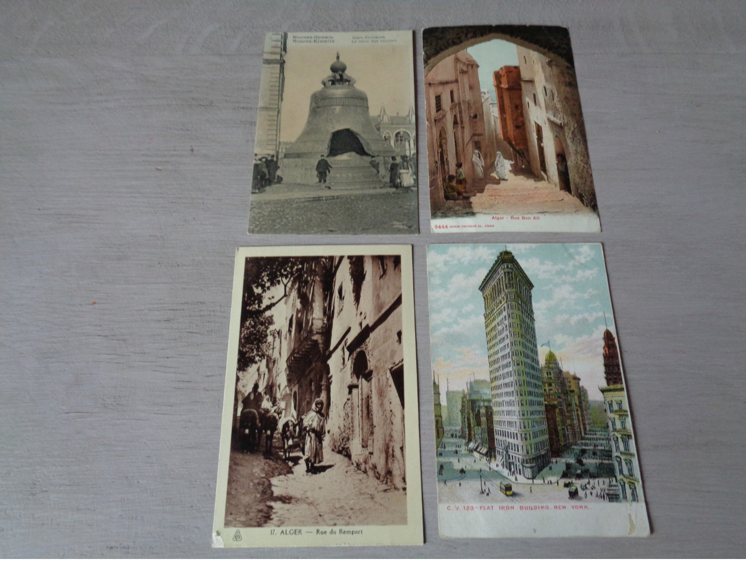 Beau lot de 60 cartes postales du monde        Mooi lot van 60 postkaarten van de wereld - 60 scans