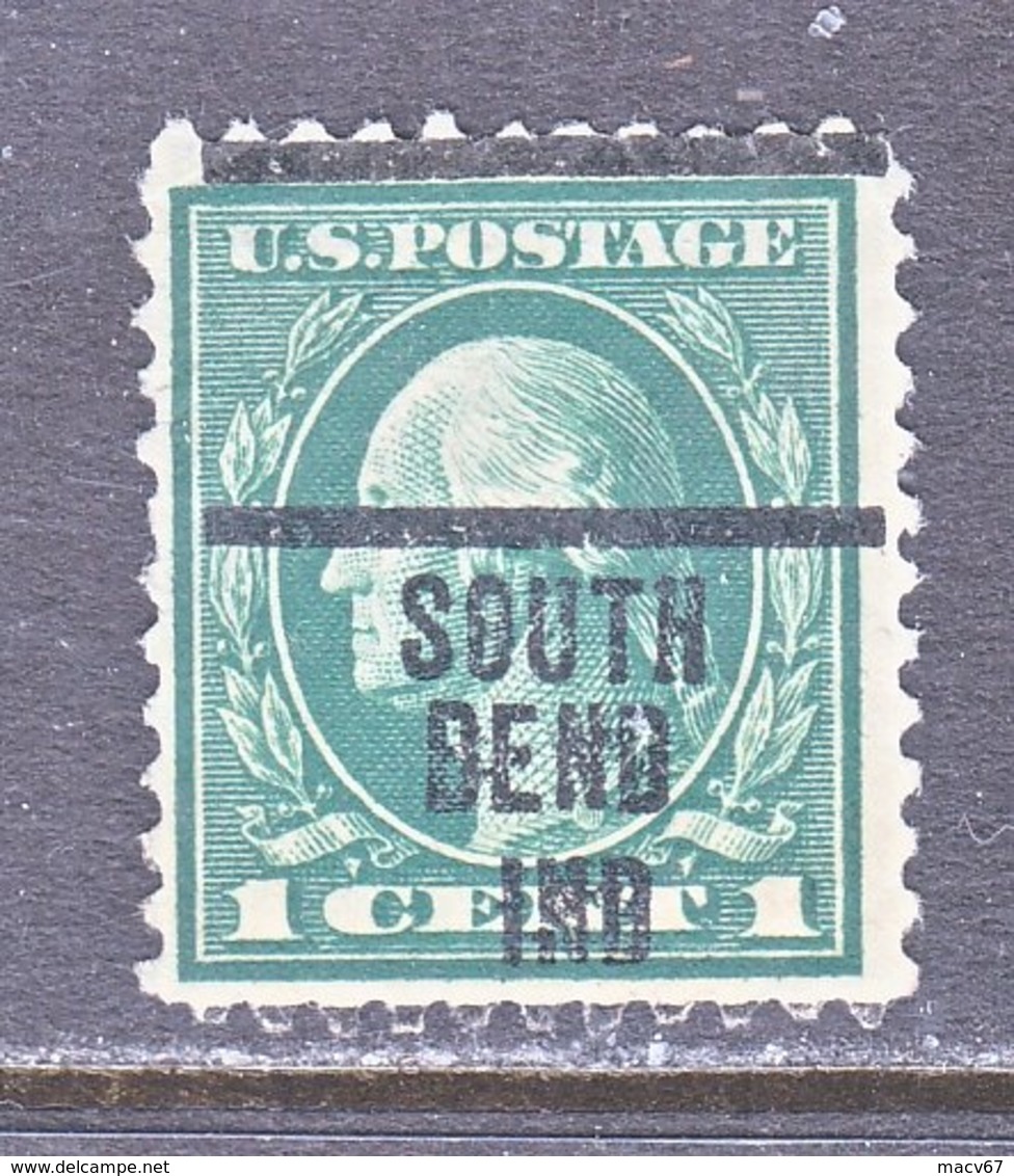 U.S. 498   Perf. 11   (o)   IND.  STATE   1917-19  Issue - Precancels