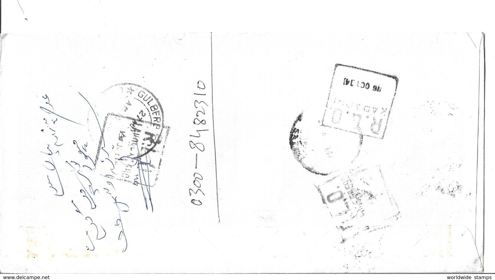South Africa 2014 International Small Letter Postal History Cover R.L.O - Lettres & Documents