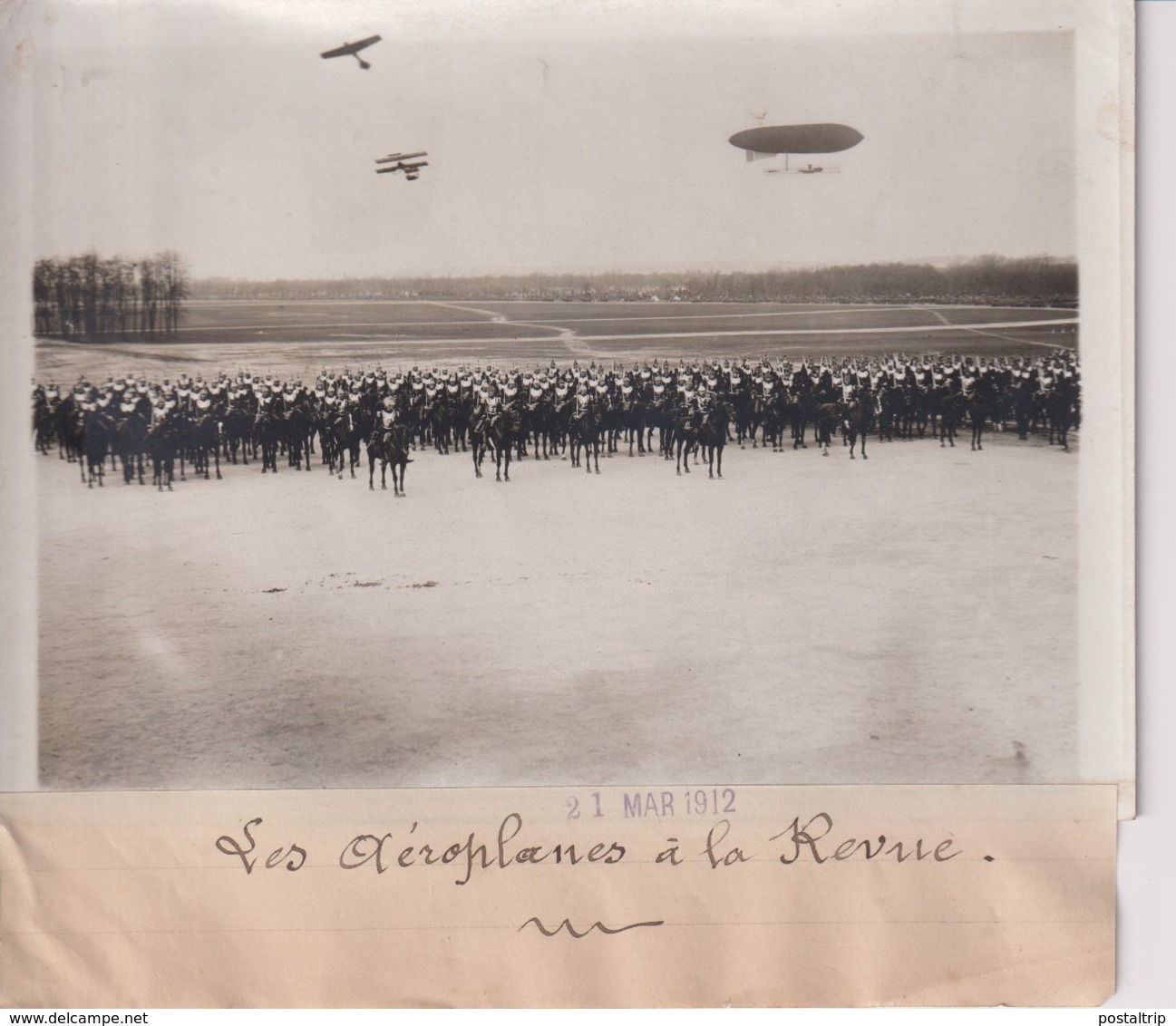 LES AEROPLANES A LA REVUE  18*13CM Maurice-Louis BRANGER PARÍS (1874-1950) - Aviación