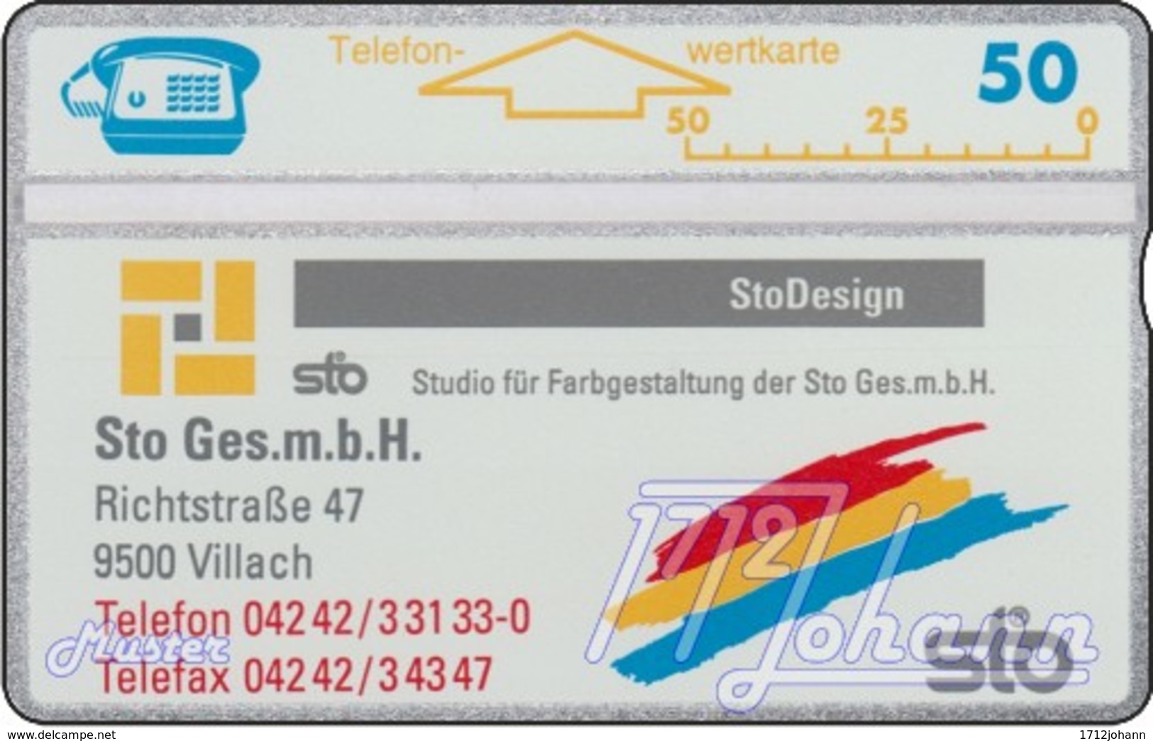 AUSTRIA Private: *Stotmeister 2 (RS Bedr.)* - SAMPLE [ANK P69] - Oesterreich