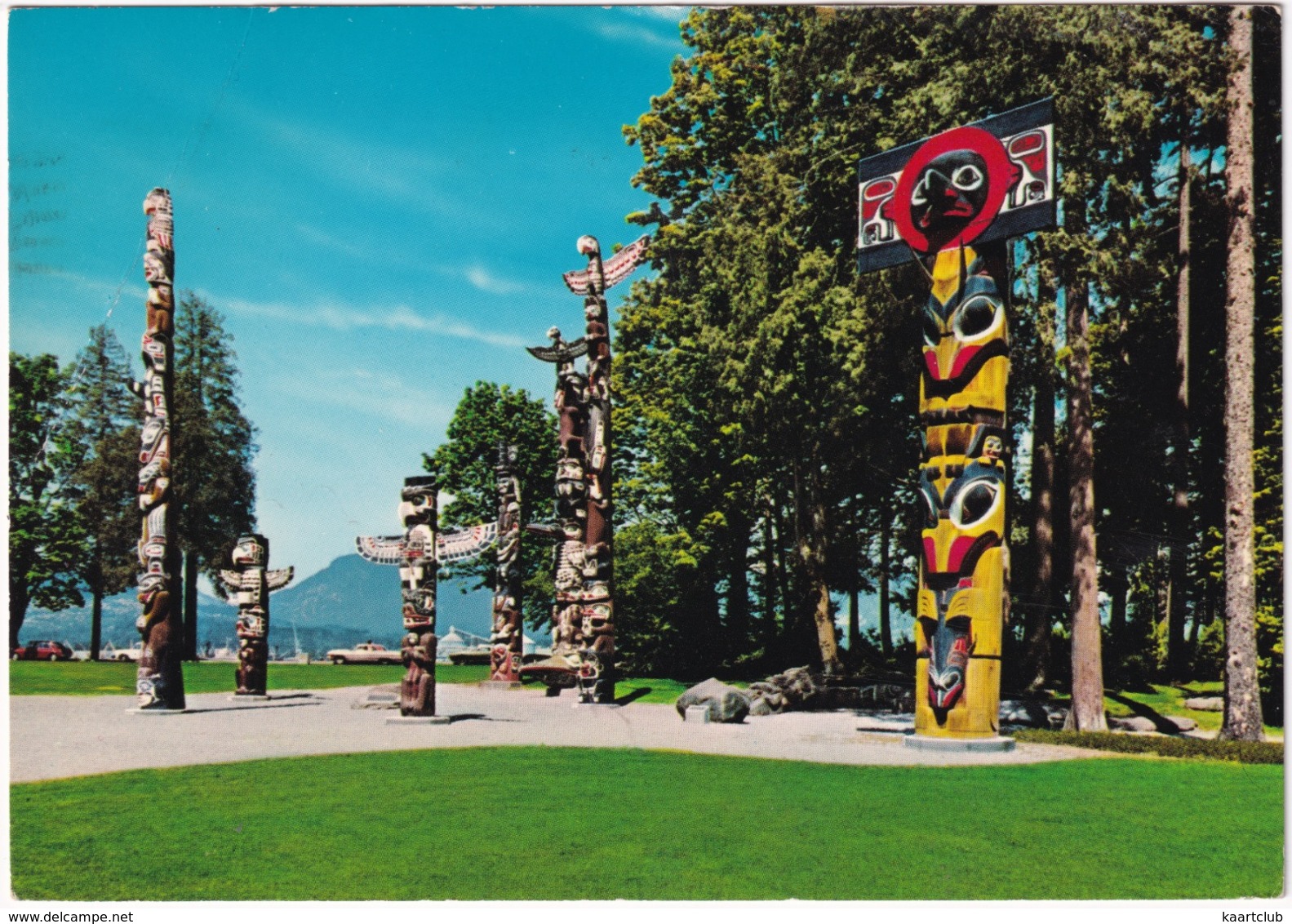 Vancouver - Stanley Park : Totem Poles - (B.C., Canada) - Vancouver