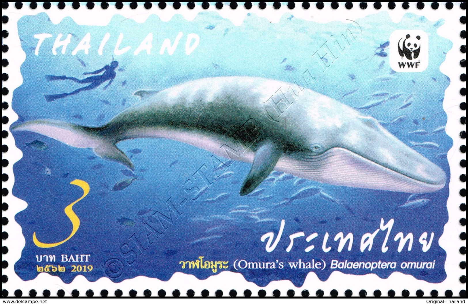 WWF: Preserved Wild Animals (MNH) - Thailand