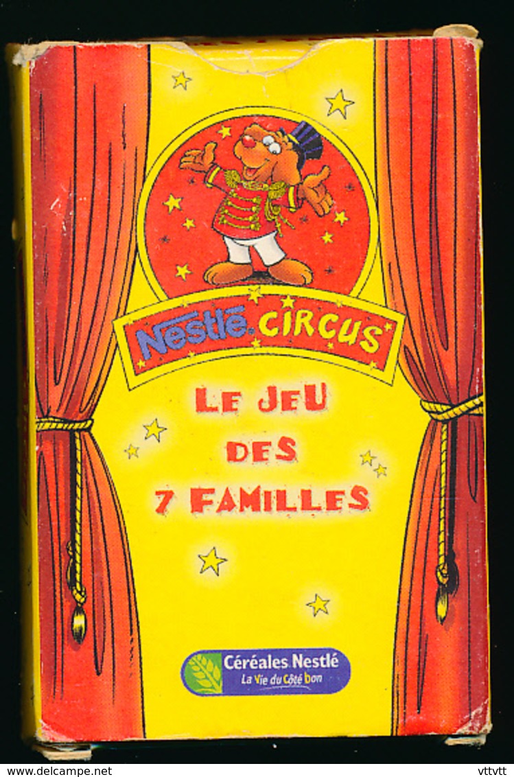 Jeu Des 7 Familles : NESTLE CIRCUS, Complet, Cirque - Autres & Non Classés