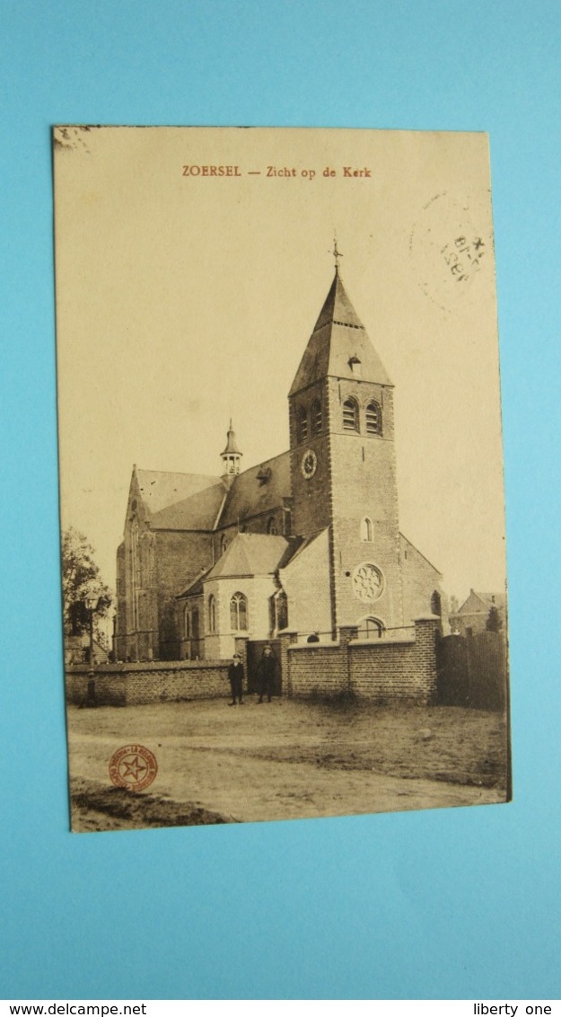 Zicht Op De KERK Zoersel ( R. Debandt - Photo Santhoven / Desaix ) Anno 19?? ( Zie Foto Details ) ! - Zoersel