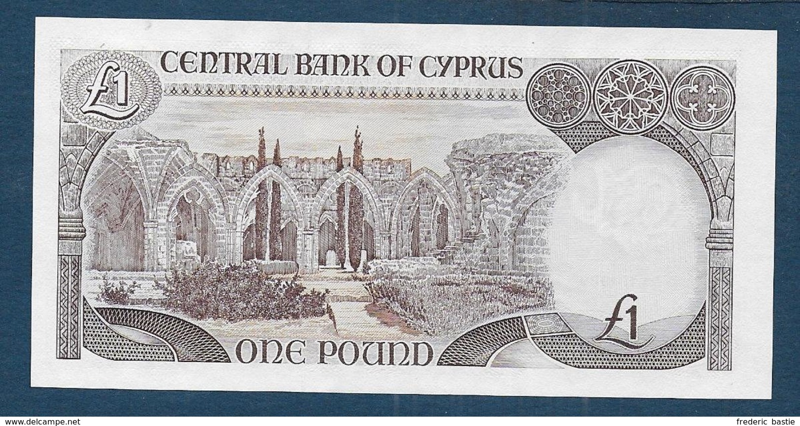 CHYPRE - Billet De 1 Lira  De 1989 - Cyprus