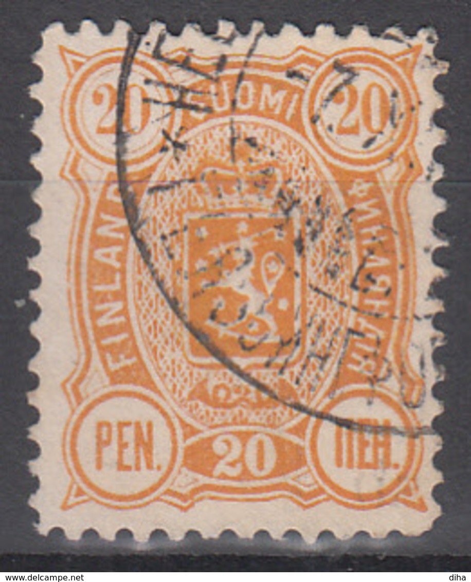 D9225 - Finland Mi.Nr. 30A O/used, Perf. 12 1/2 - Used Stamps