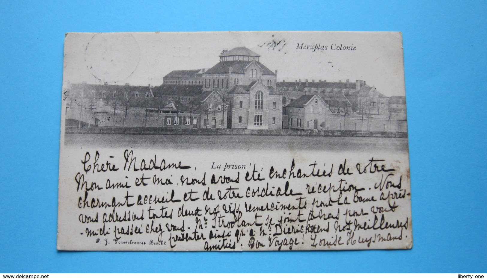 La PRISON > COLONIE Merxplas ( J. Vorsselmans Brecht ) Anno 1903 ( Zie Foto Details ) ! - Merksplas