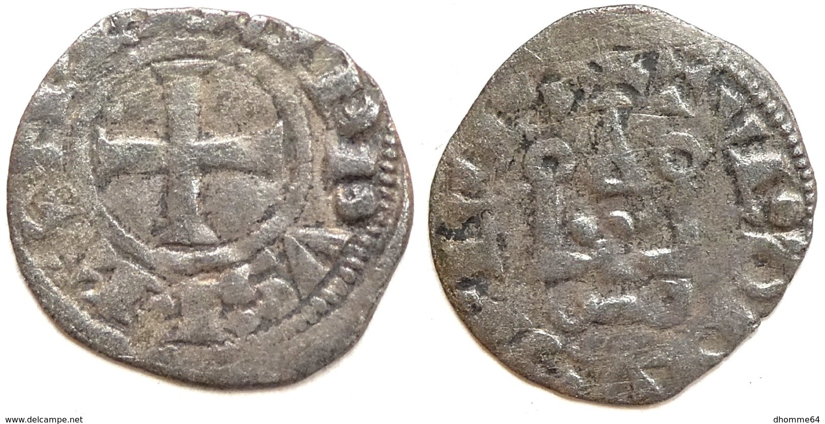 12-FRANCE MÉDIÉVALE - Philippe IV - Obole Tournois (Dup. 224 ; 0,56 G) - 1285-1314 Philippe IV Le Bel