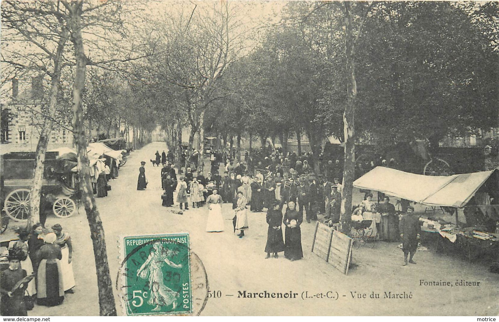 MARCHENOIR - Vue Du Marché. - Marchenoir