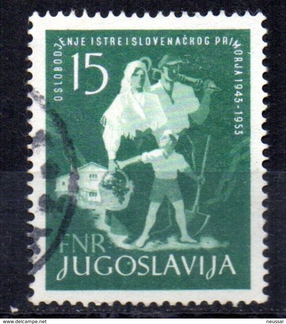 Sello  Nº 641  Yugoslavia - Usados