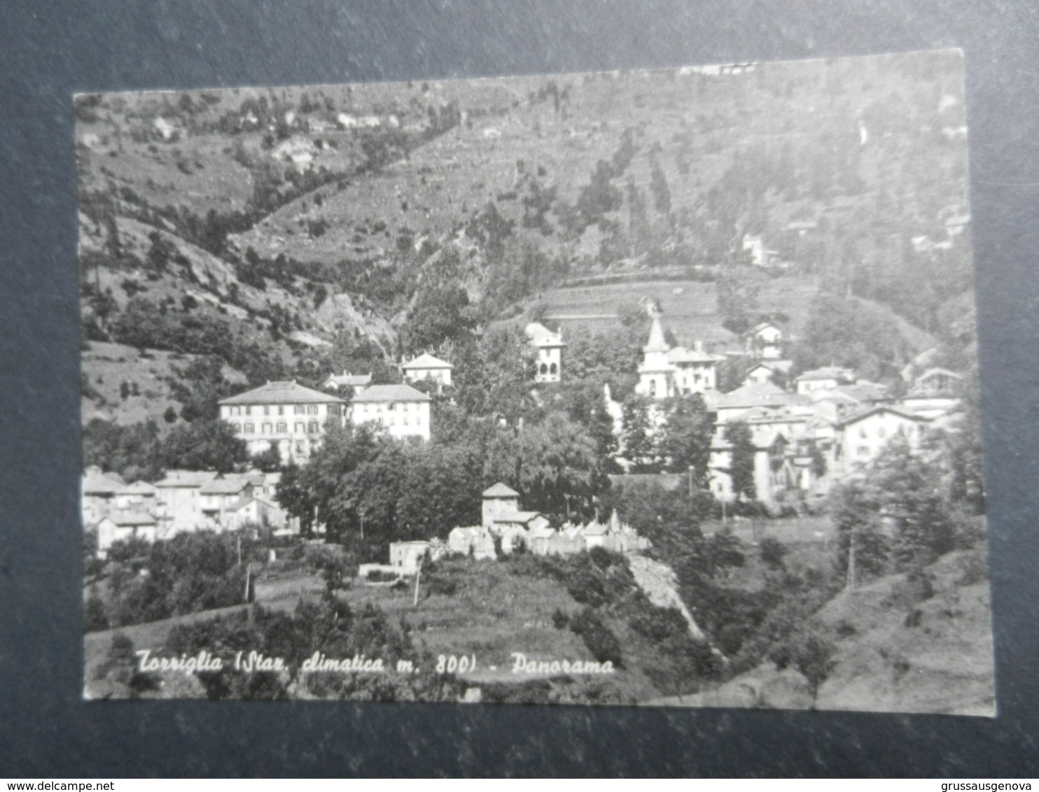 19983) GENOVA TORRIGLIA PANORAMA VIAGGIATA 1958 - Ciclismo