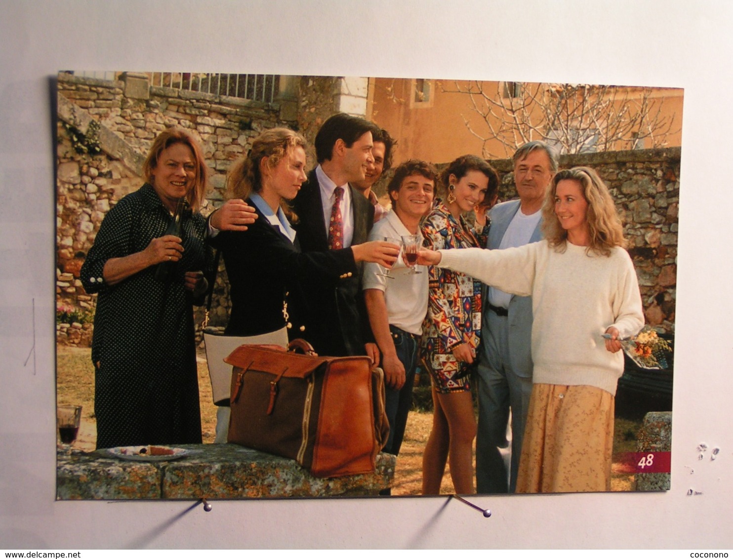 Spectacle - Cinéma - Le Chateau Des Oliviers - 1993 Par N Gessner - Brigitte Fossey, Jacques Perrin - Photo Film / Carte - Autres & Non Classés