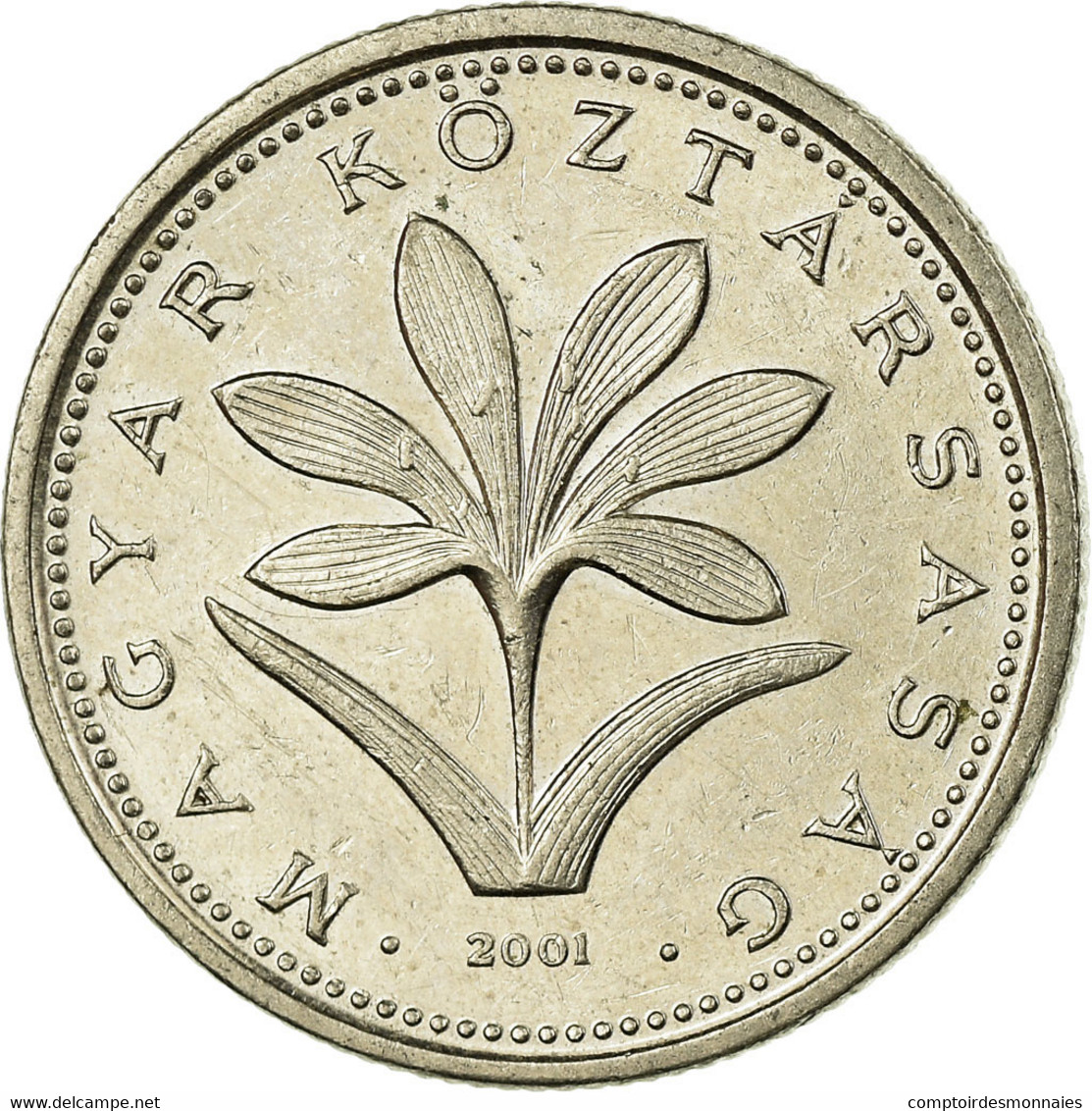 Monnaie, Hongrie, 2 Forint, 2001, TTB, Copper-nickel, KM:693 - Hongarije