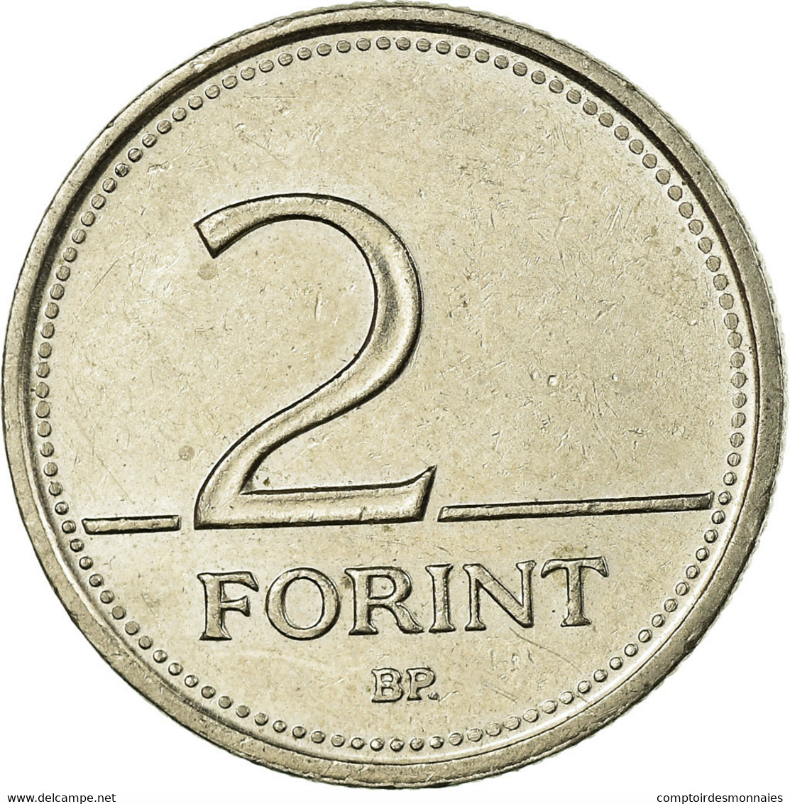 Monnaie, Hongrie, 2 Forint, 2001, TTB, Copper-nickel, KM:693 - Hongrie