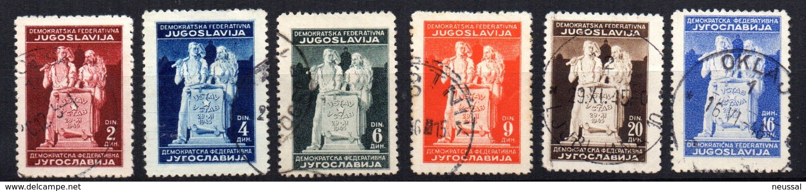 Serie   Nº 434/9   Yugoslavia - Usados