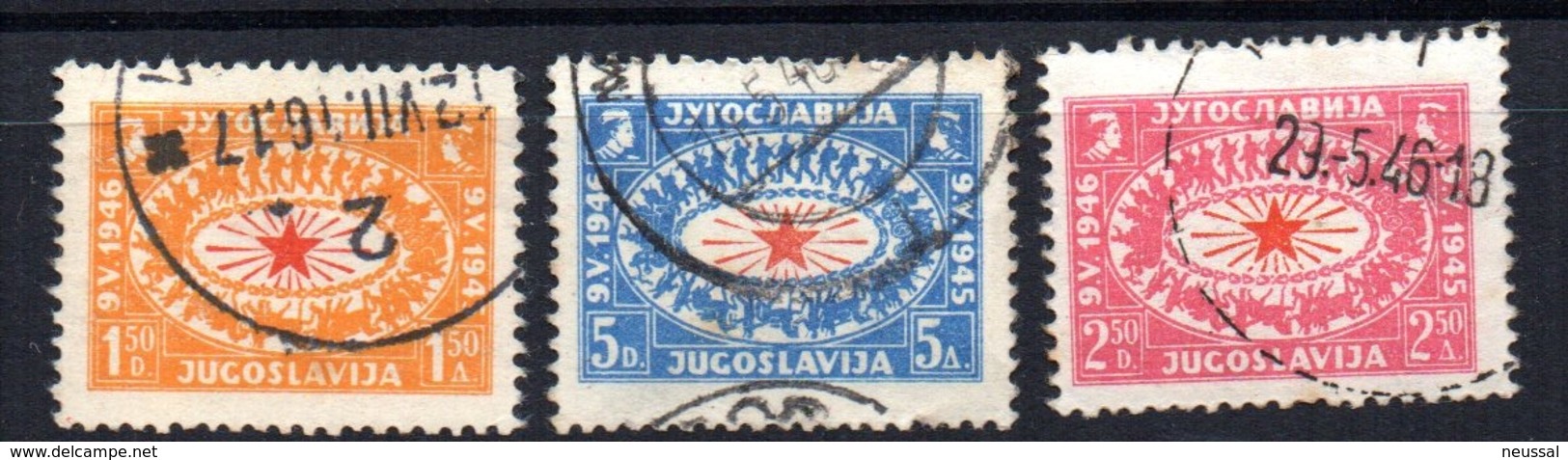 Serie   Nº 442/4   Yugoslavia - Usados
