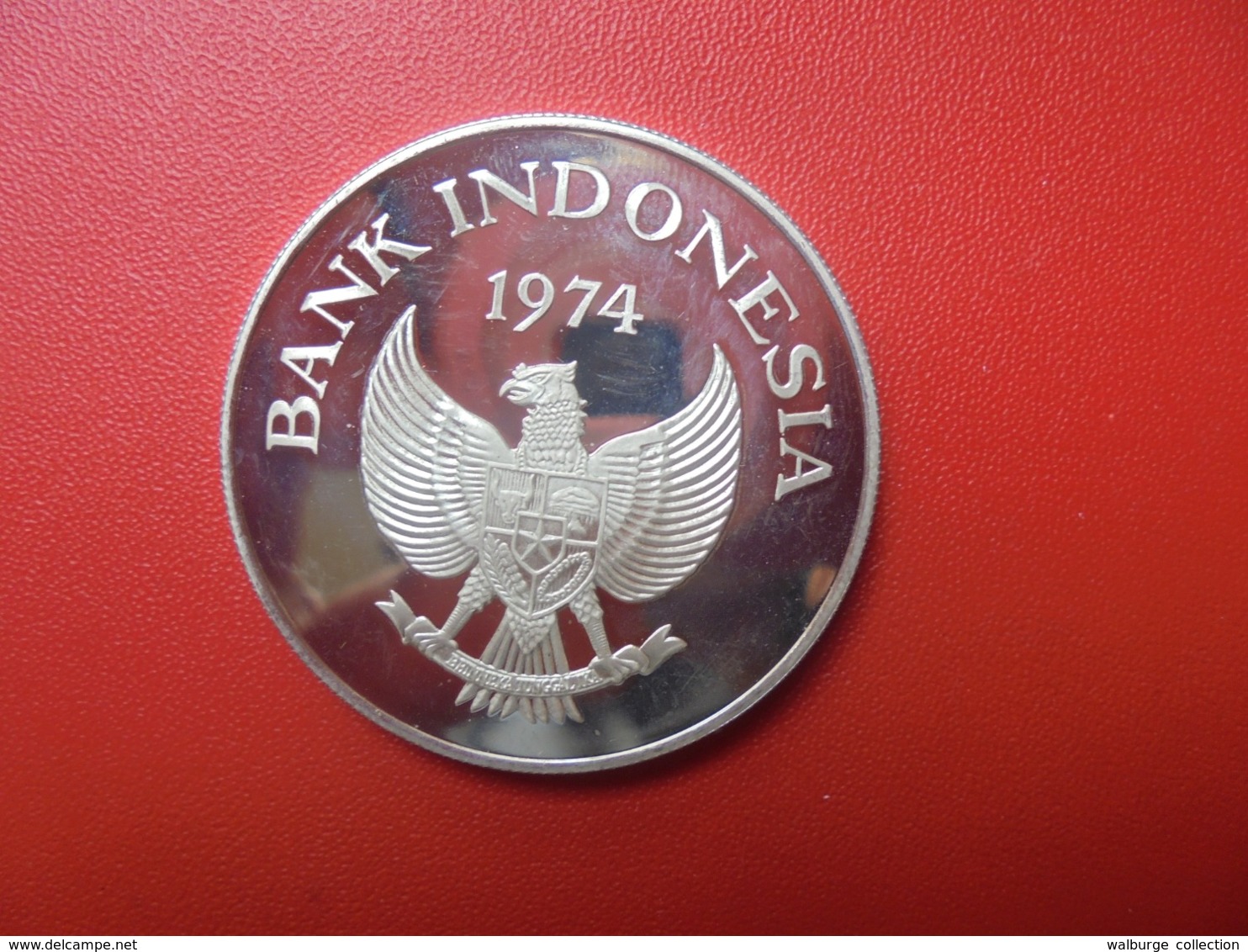INDONESIE 5000 RUPEES 1974 ARGENT 925/000 "PROOF" (A.10) - Indonésie