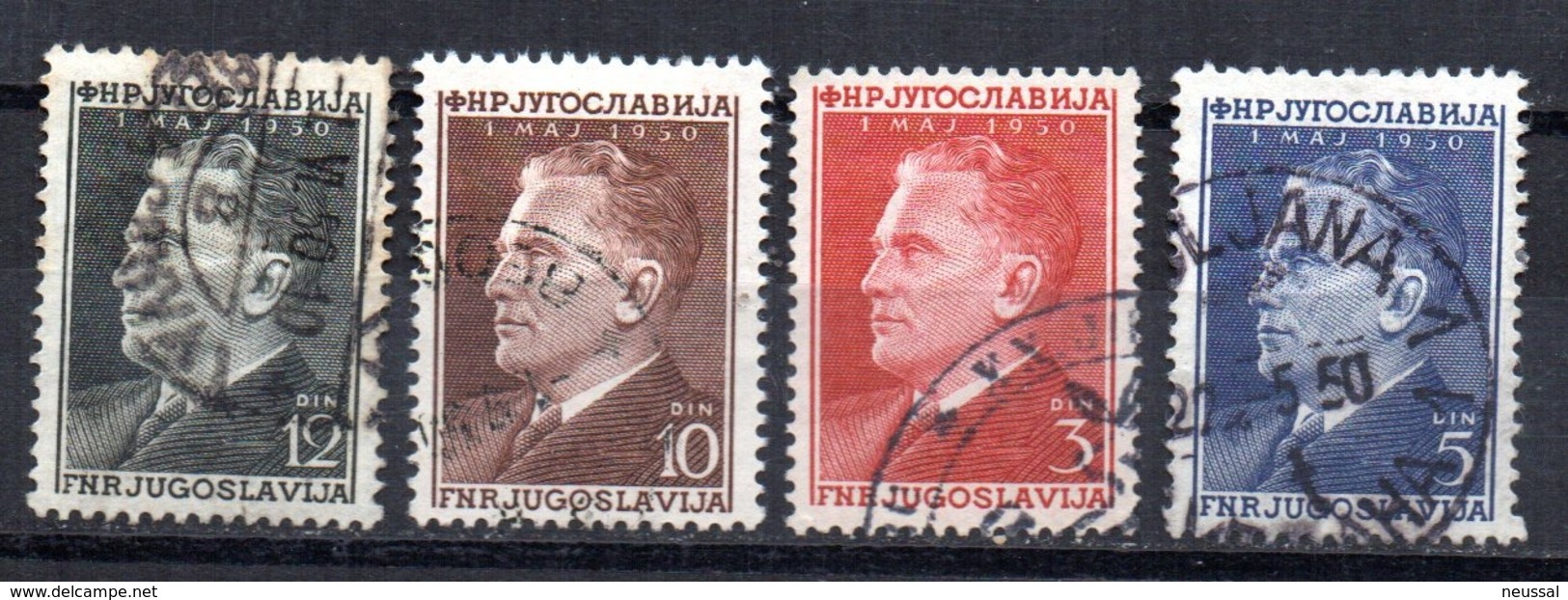 Serie   Nº 544/7  Yugoslavia - Usados