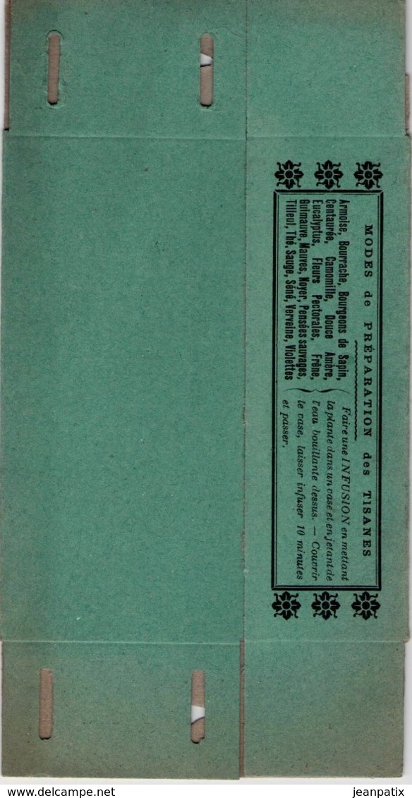 Boite Carton Pharmacie Herboristerie - Non Dépliée - Tisane - Pharmacie PFRIMMER BONNAFY - LIMOGES - Matériel Médical & Dentaire