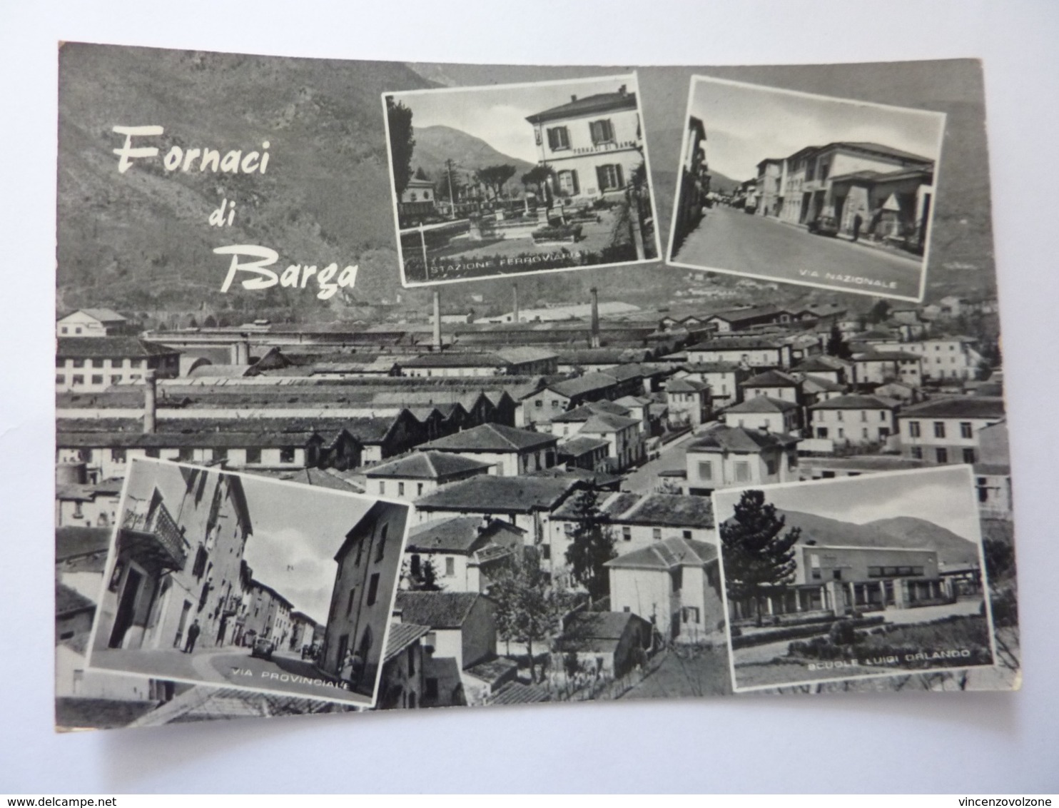 Cartolina Viaggiata "FORNACI DI BARGA ( Lucca )"  1962 - Altri & Non Classificati