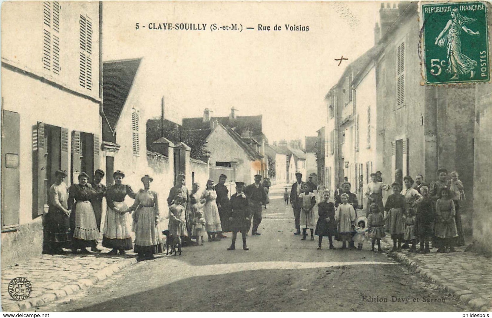 SEINE ET MARNE  CLAYE SOUILLY   Rue De Voisins - Claye Souilly