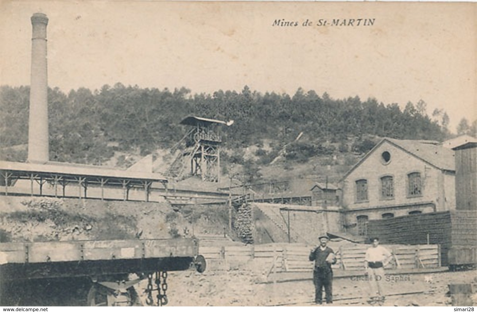 SAINT MARTIN DE VALGAGUES - MINES DE ST MARTIN - Autres & Non Classés