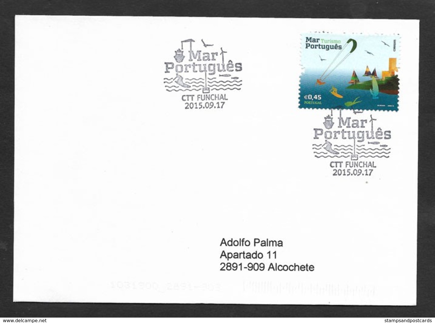 Portugal 2015 Euromed Postal Emission Commune Bateaux Méditerranée FDC Madère Mediterranean Boats Joint Issue Madeira - FDC