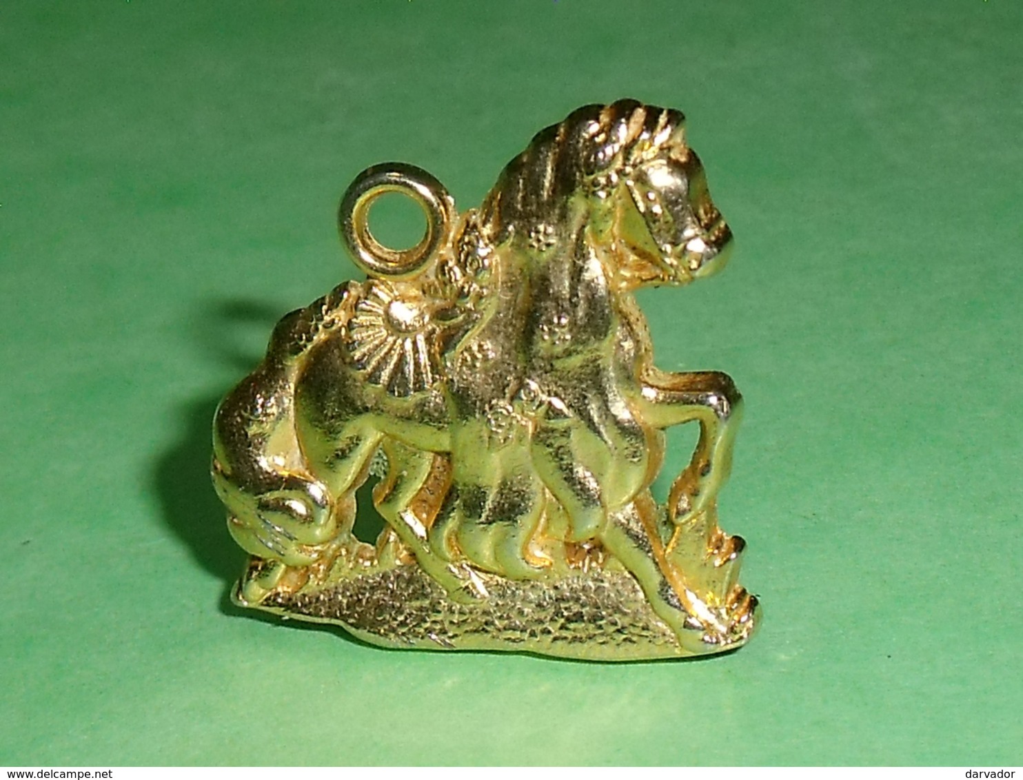 Fèves / Animaux : Pendentif , 1992 , Matinox Décors , Cheval ,  OR       T118 - Animaux