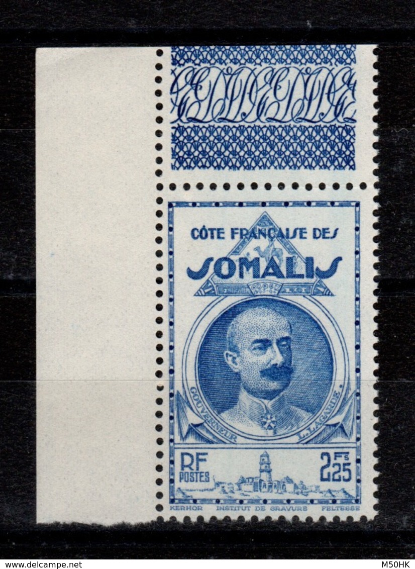 Cote Des Somalis - YV 186 N** - Unused Stamps