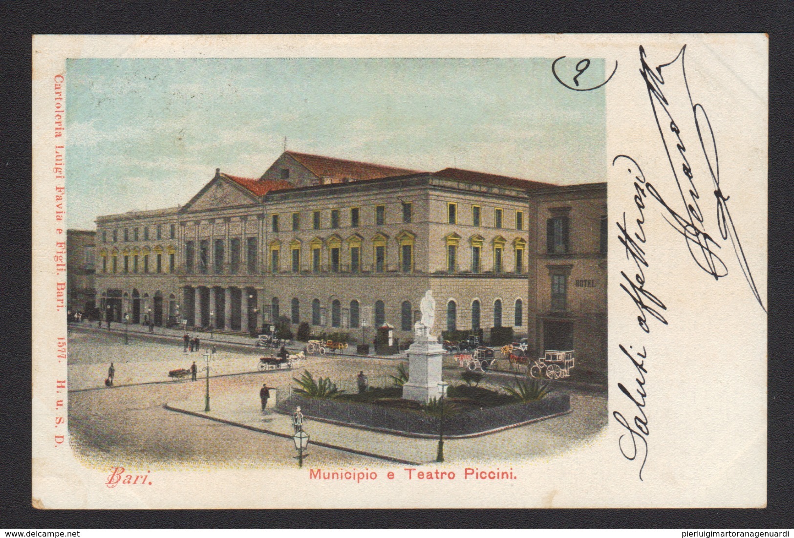 17717 Bari - Municipio E Teatro Piccini F - Bari