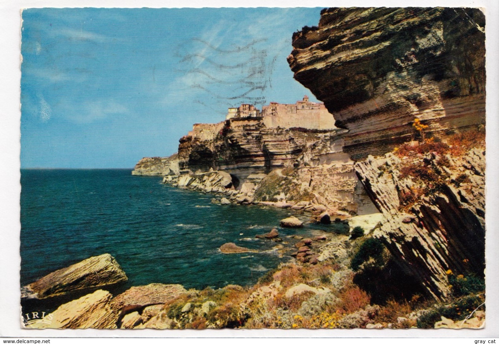 BONIFACIO, Les Falaises Cote Sud, 1967 Used Postcard [23490] - Other & Unclassified