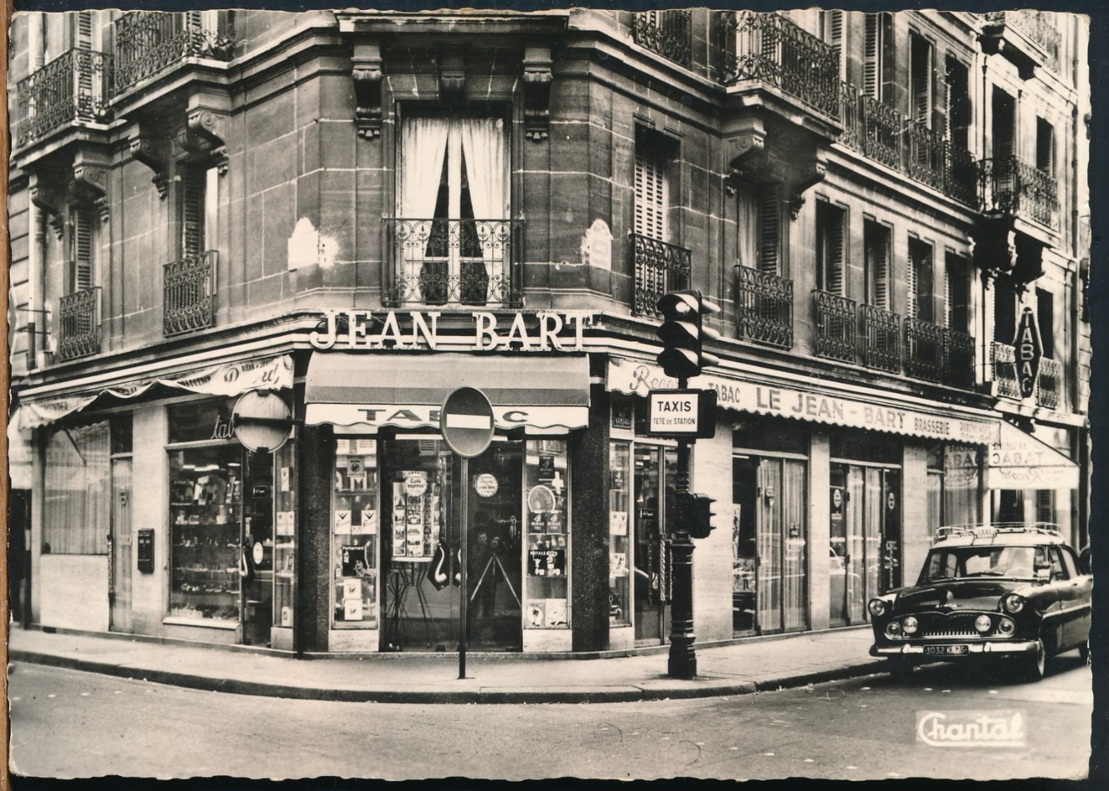 °°° 14138 - FRANCE - 75 - PARIS - TABAC LE JEAN BART , 43 RUE VANEAU - 1973 With Stamps °°° - Andere Monumenten, Gebouwen