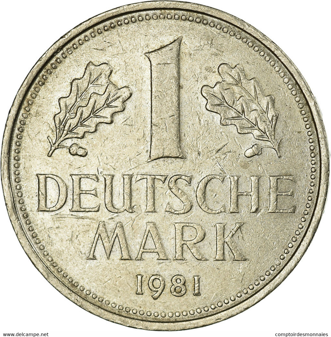 Monnaie, République Fédérale Allemande, Mark, 1981, Munich, TTB - 1 Mark