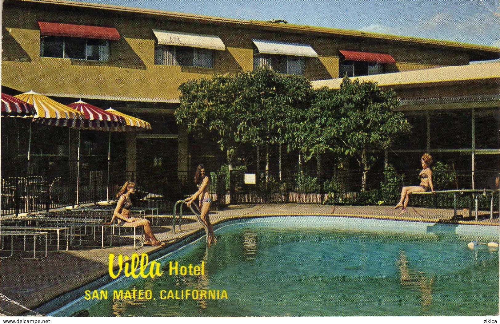 Pin-Ups Girls,costume Da Bagno. Villa Hotel - San Mateo - California - U.S. - Pin-Ups