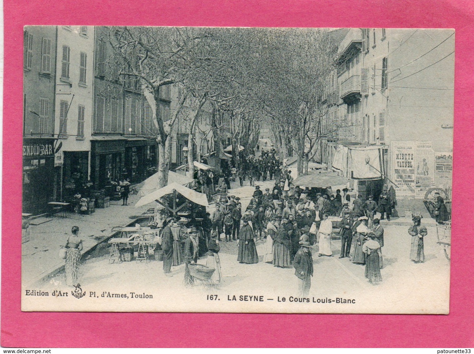 83 LA SEYNE COURS LOUIS BLANC LE MARCHE ANIMEE - La Seyne-sur-Mer