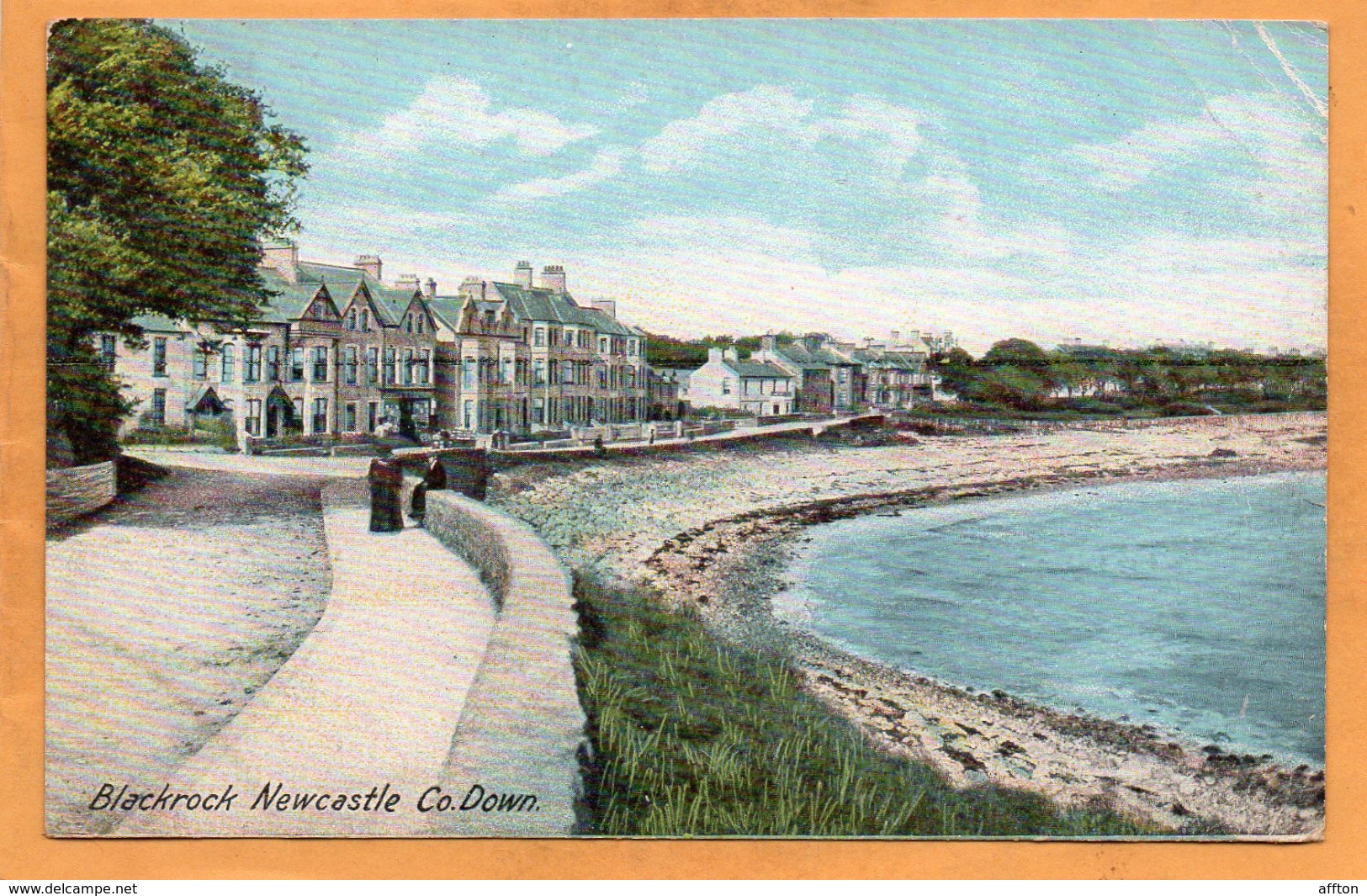 Newcastle Co Down 1908 Postcard Mailed - Down