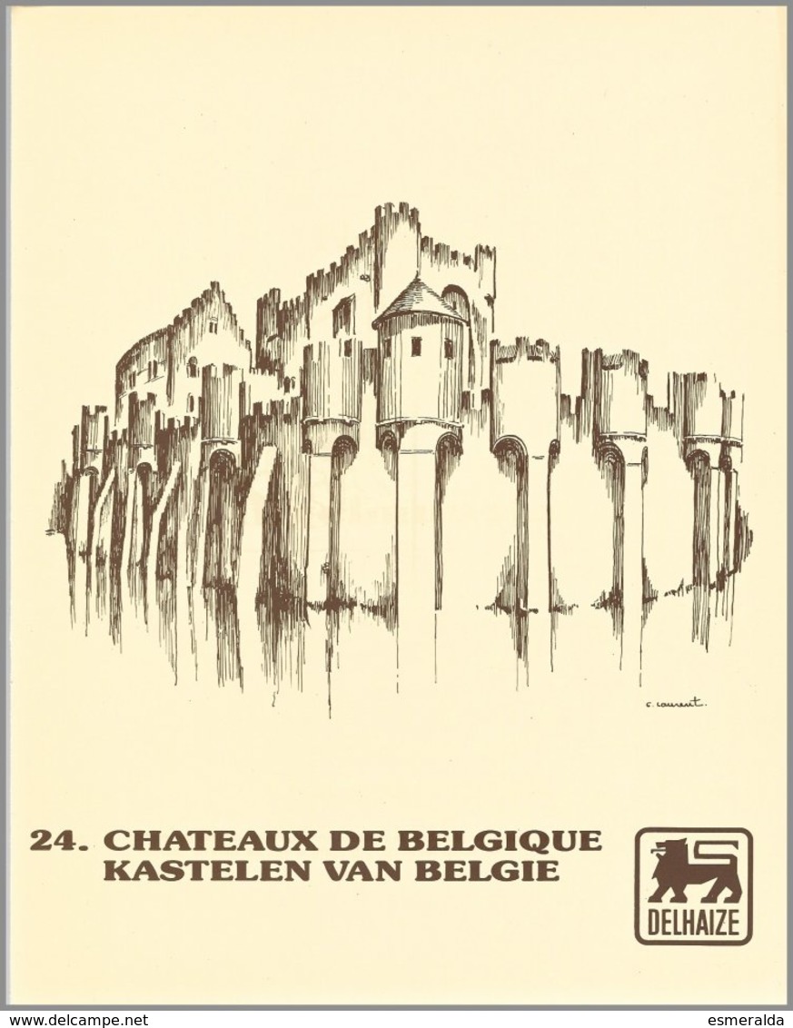 Coll.Delhaize,Châteaux De Belgique. 3 Gravures: Nokere, Ingelmunster, Wannegem - Geschichte