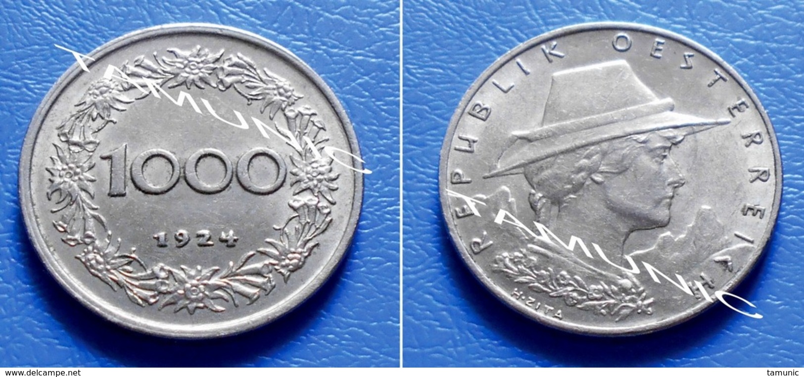 AUSTRIA  1000 Kronen 1924 - Austria