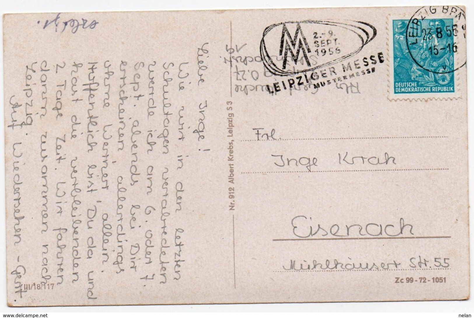SACHS.SCHWEIZ-SCHRAMMSTEIN-TANTE-ONKEL UND HOHER TORSTEIN-VIAGGIATA 1956 - Hohnstein (Saechs. Schweiz)